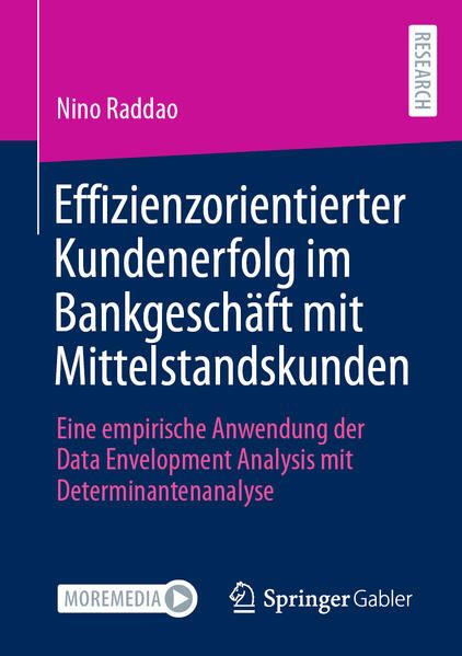 Produktbild: Effizienzorientierter Kundenerfolg im Bankgesch&auml;ft mit Mittelstandskunden