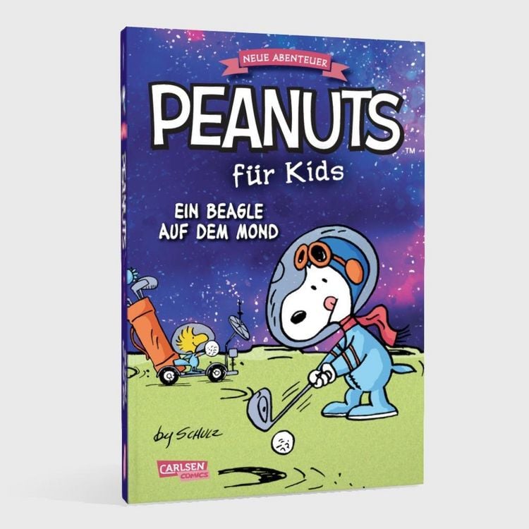 Produktbild: Peanuts f&uuml;r Kids - Neue Abenteuer 1: Ein Beagle auf dem Mond