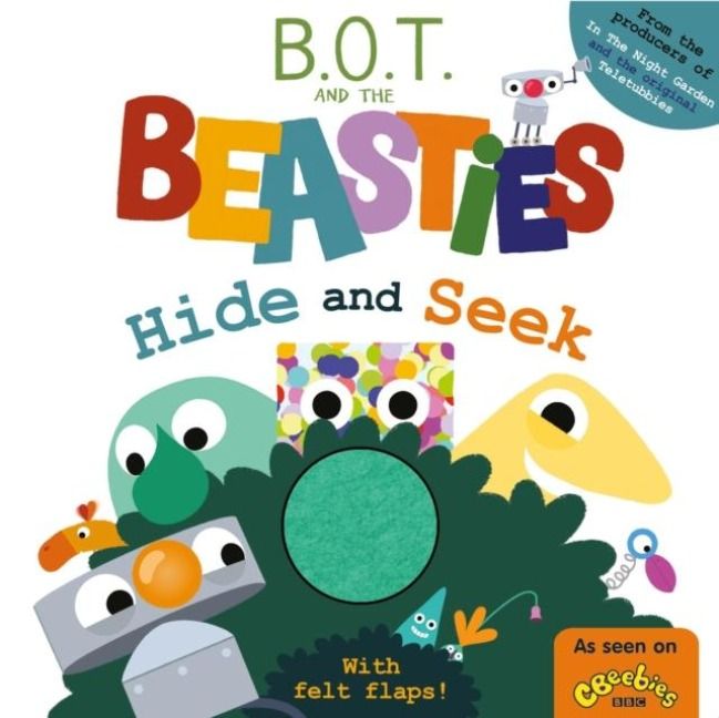 Produktbild: B.O.T. and the Beasties Hide and Seek (Felt Flaps)