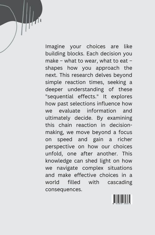 Produktbild: Towards a Principled Understanding of Sequential Effects in Choice