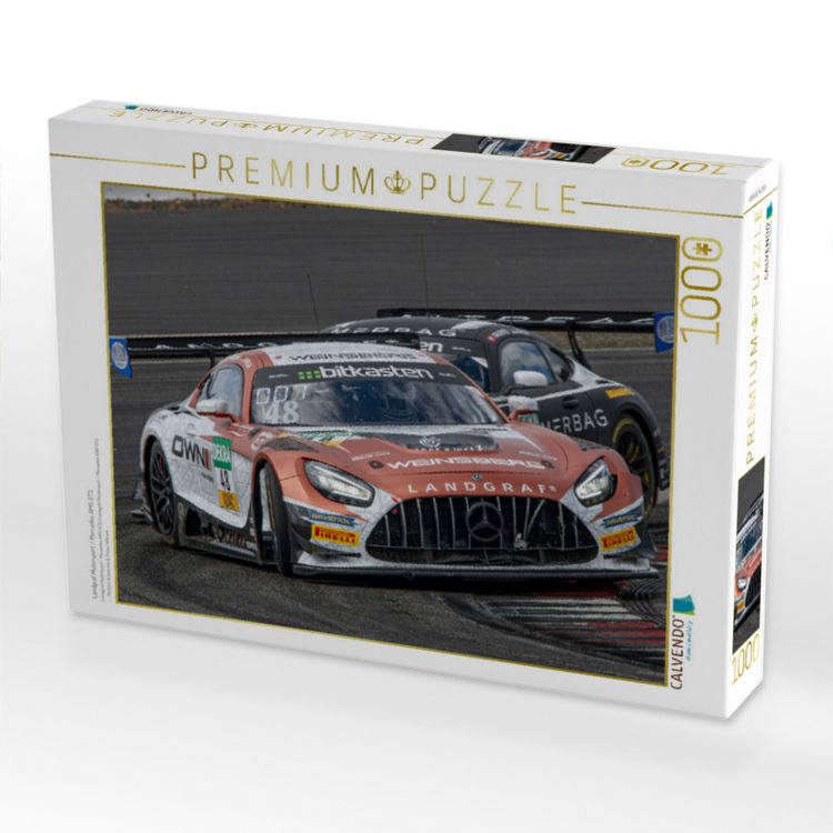Produktbild: CALVENDO Puzzle Landgraf Motorsport / Mercedes AMG GT3 | 1000 Teile Lege-Gr&ouml;&szlig;e 64x48cm Foto-Puzzle f&uuml;r gl&uuml;ckliche Stunden