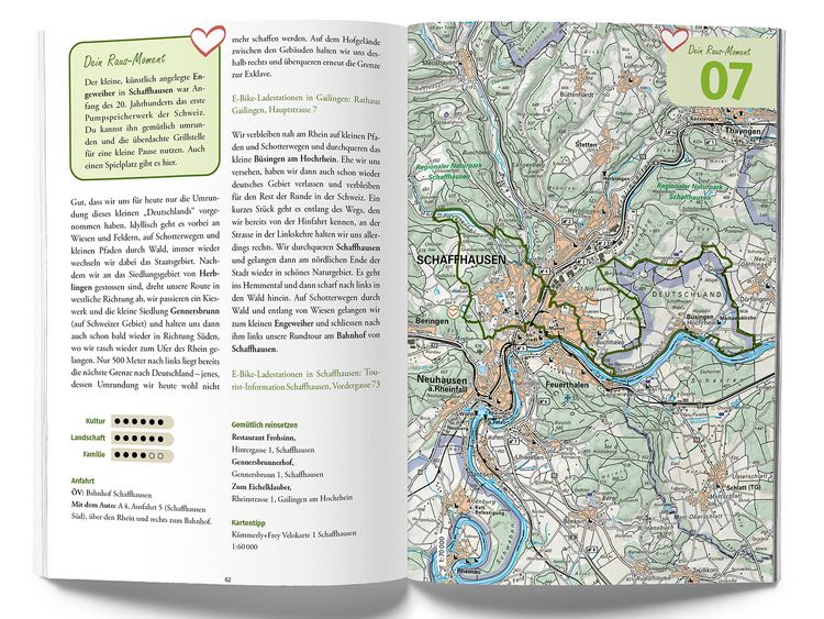 Produktbild: K&uuml;mmerly+Frey Raus und E-Biken Ostschweiz & Z&uuml;rich &ndash; E-Bikef&uuml;hrer