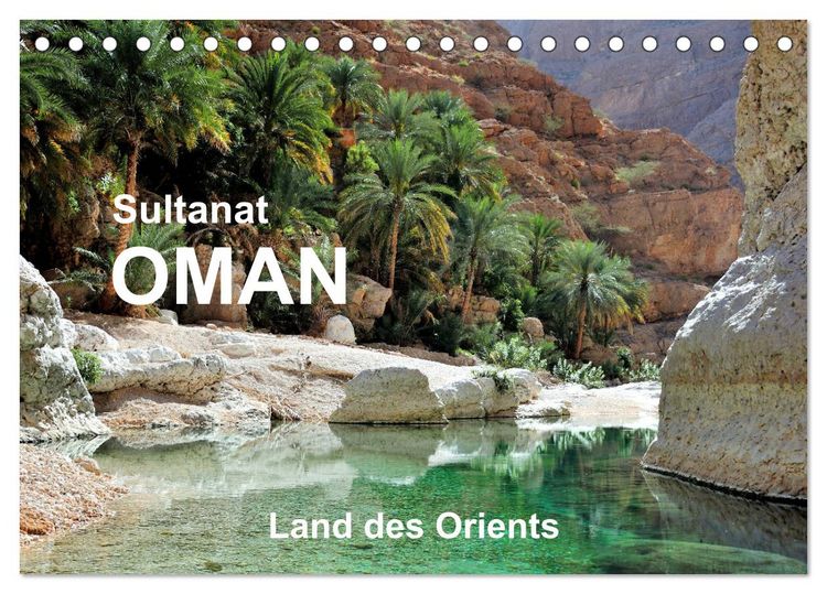 Produktbild: Sultanat Oman - Land des Orients (Tischkalender 2026 DIN A5 quer), CALVENDO Monatskalender