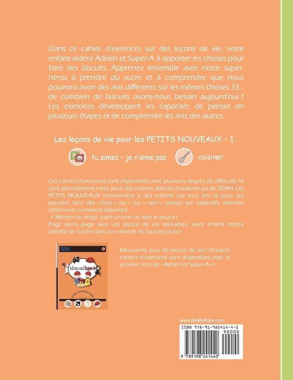 Produktbild: LES PETITS NOUVEAUX Cuisiner & aimer avec Adrien et Super-A