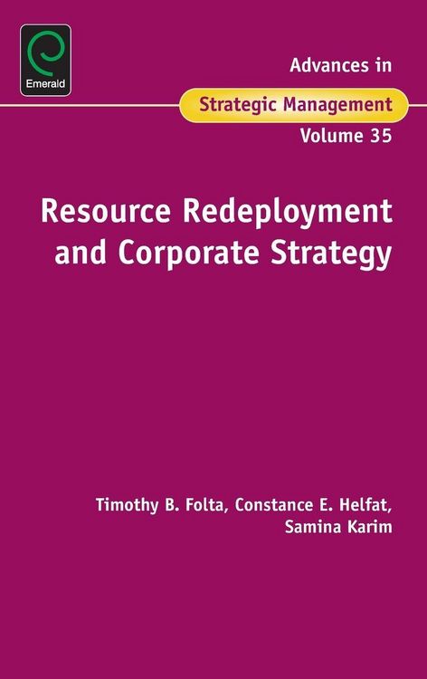 Produktbild: Resource Redeployment and Corporate Strategy