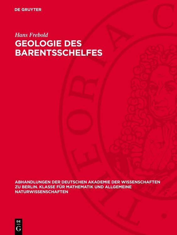 Produktbild: Geologie des Barentsschelfes