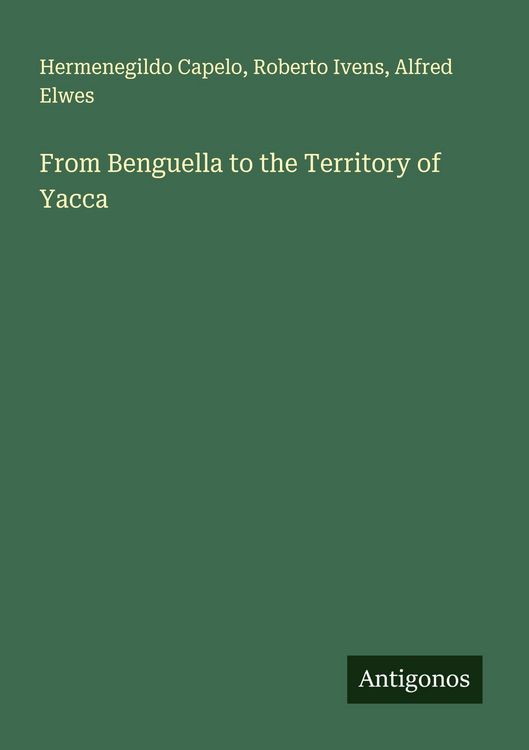 Produktbild: From Benguella to the Territory of Yacca