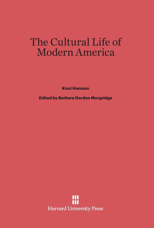 Produktbild: The Cultural Life of Modern America