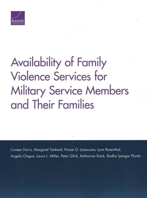 Produktbild: Availability of Family Violence Services for Military Service Members and Their Families