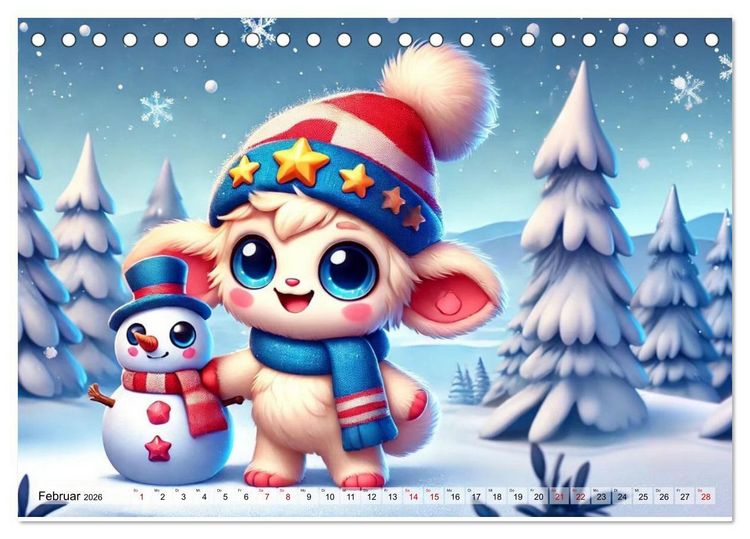 Produktbild: Buddy Stars - Abenteuer f&uuml;r Kinder (Tischkalender 2026 DIN A5 quer), CALVENDO Monatskalender
