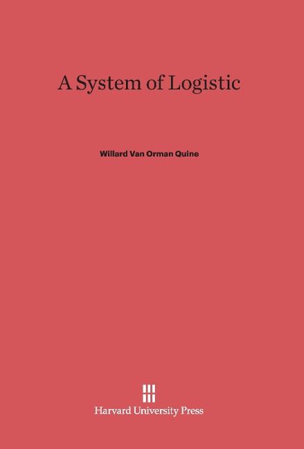 Produktbild: A System of Logistic