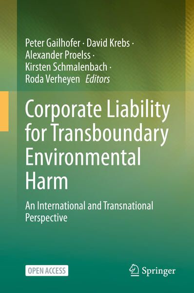 Produktbild: Corporate Liability for Transboundary Environmental Harm