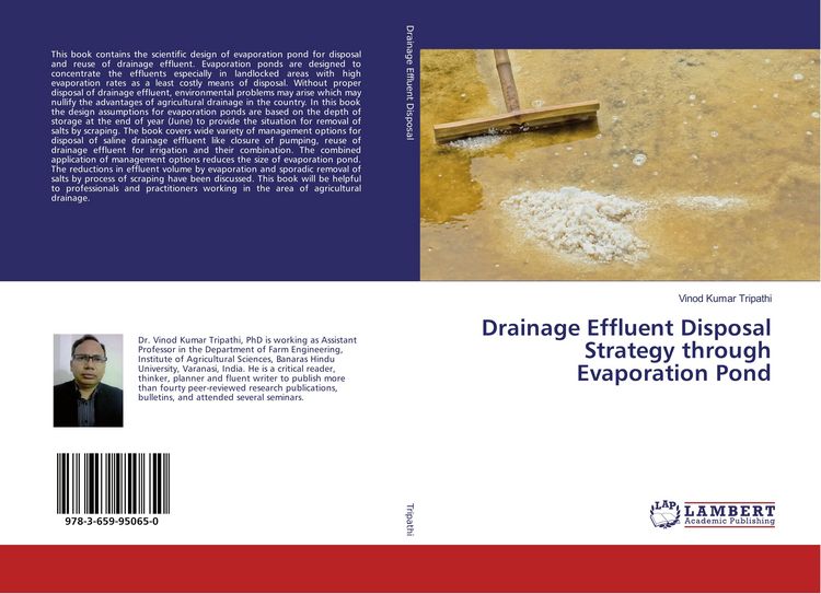 Produktbild: Drainage Effluent Disposal Strategy through Evaporation Pond