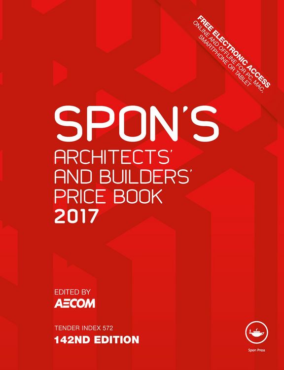 Produktbild: Spon's Architects' and Builders' Price Book 2017