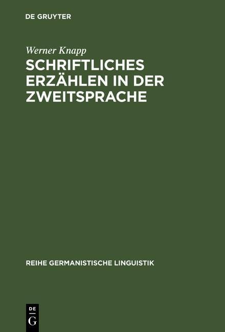 Produktbild: Schriftliches Erz&auml;hlen in der Zweitsprache