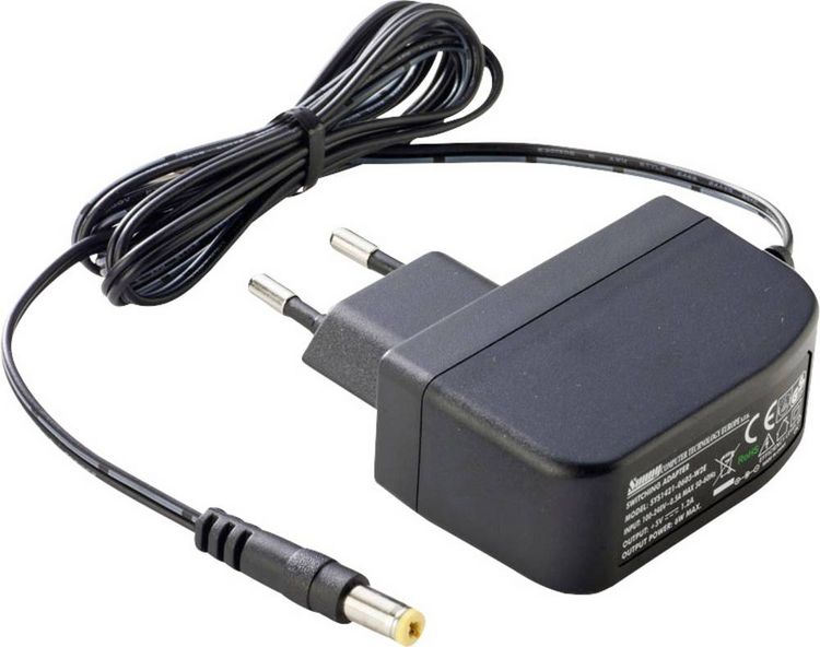 Produktbild: Dehner Elektronik SYS 1638-0612W2E Steckernetzteil, Festspannung 12 V/DC 0.5A 6W Stabilisiert