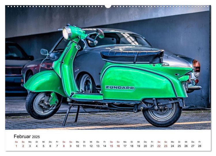 Produktbild: Zündapp-Träume (Wandkalender 2025 DIN A2 quer), CALVENDO Monatskalender