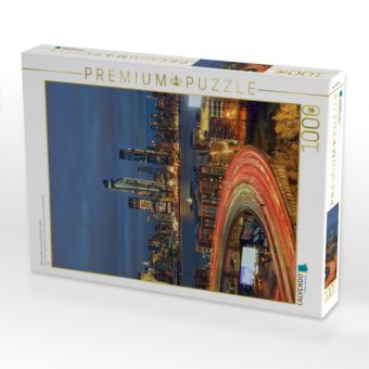 Produktbild: CALVENDO Puzzle Blick von New Jersey auf Hudson Yards | 1000 Teile Lege-Gr&ouml;&szlig;e 64x48cm Foto-Puzzle f&uuml;r gl&uuml;ckliche Stunden