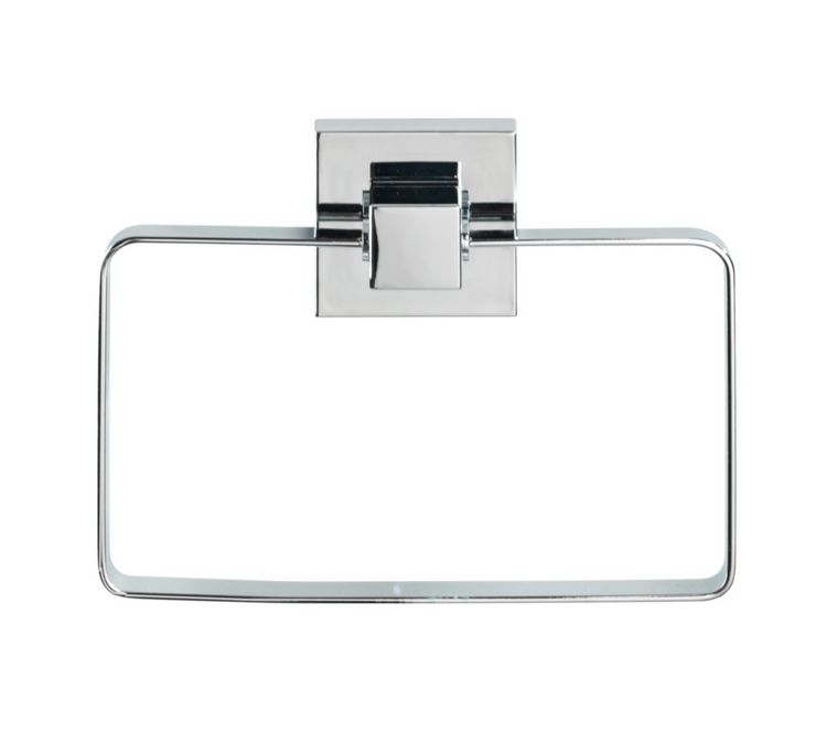 Produktbild: Vacuum-Loc&reg; Handtuchring Mod. Quadro Edelstahl, Befestigen ohne bohren