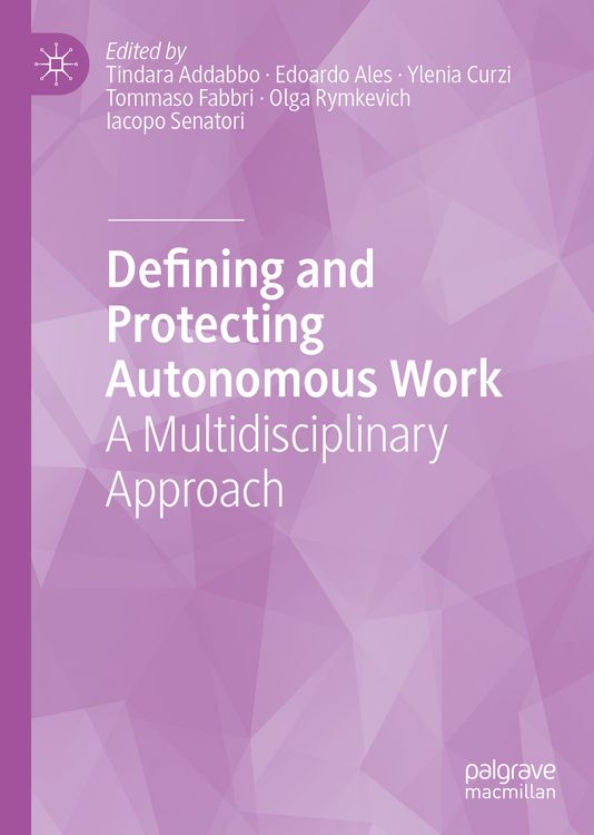 Produktbild: Defining and Protecting Autonomous Work
