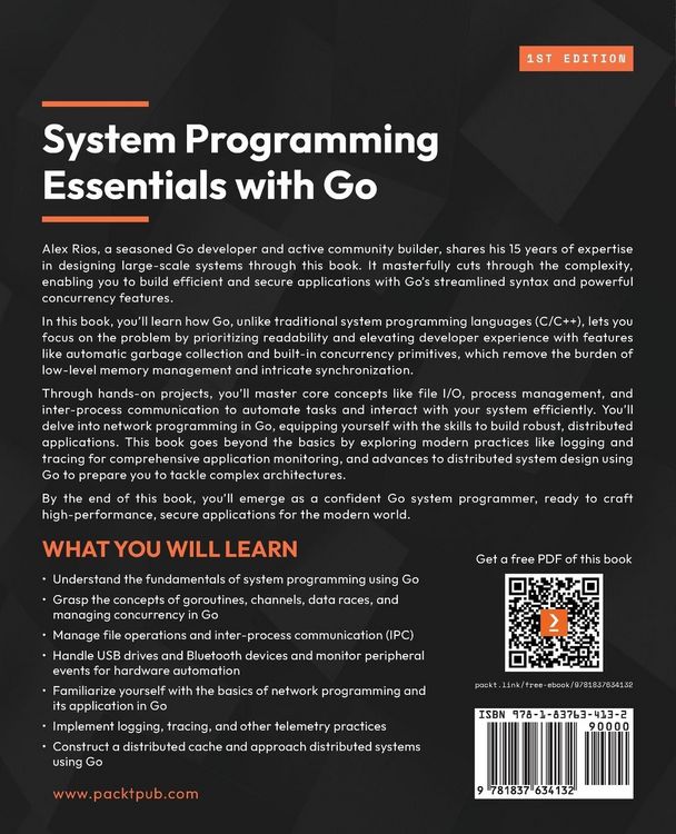 Produktbild: System Programming Essentials with Go