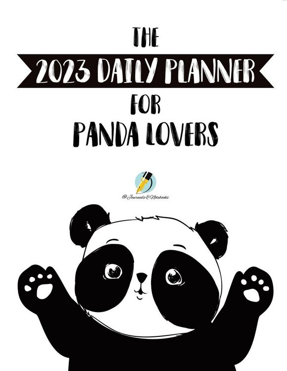 Produktbild: The 2023 Daily Planner for Panda Lovers