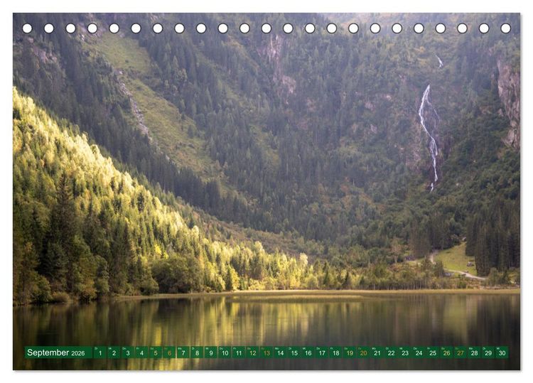 Produktbild: Sch&ouml;ne Alpenl&auml;nder (Tischkalender 2026 DIN A5 quer), CALVENDO Monatskalender