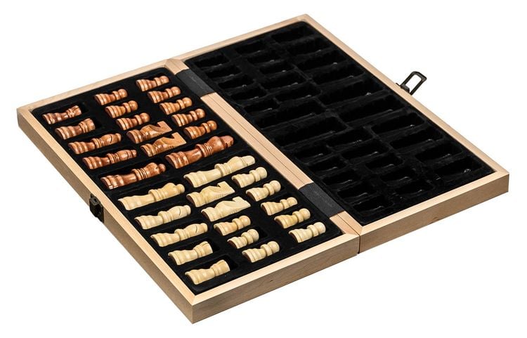 Produktbild: Philos 2609 - Schachkassette, Feld 42 mm mit Randbeschriftung