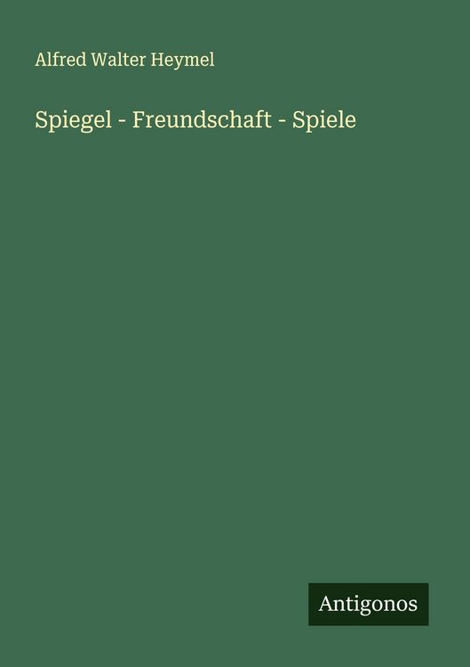 Produktbild: Spiegel - Freundschaft - Spiele