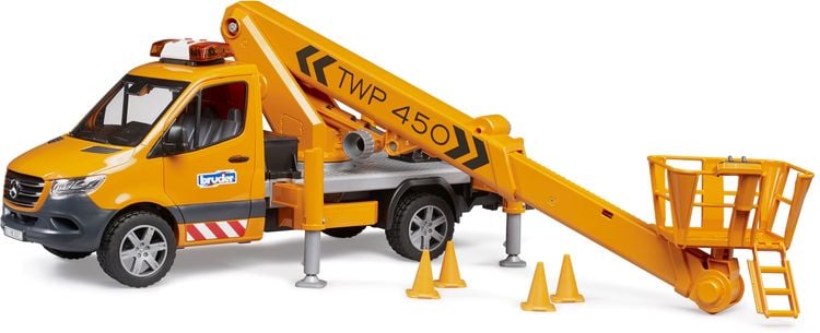 Bruder - MB Sprinter Arbeitsbühne mit Light plus Sound Modul