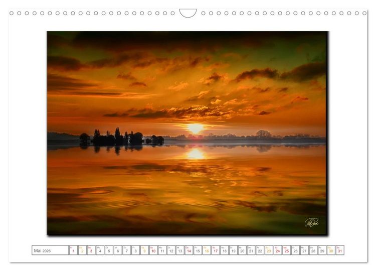 Produktbild: Zwischenzeiten - Zeiten zwischen Tag und Nacht (Wandkalender 2026 DIN A3 quer), CALVENDO Monatskalender