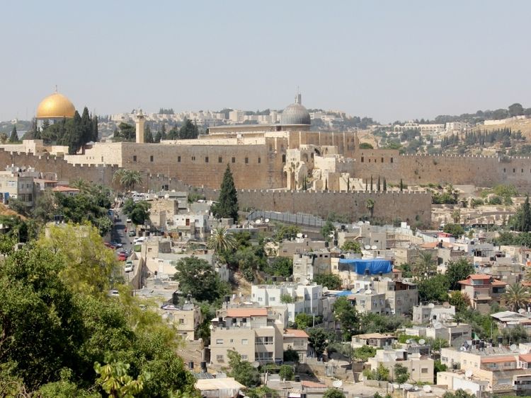 Produktbild: CALVENDO Puzzle Tempelplatz mit Blick vom Zionsberg | 1000 Teile Lege-Gr&ouml;&szlig;e 64x48cm Foto-Puzzle f&uuml;r gl&uuml;ckliche Stunden