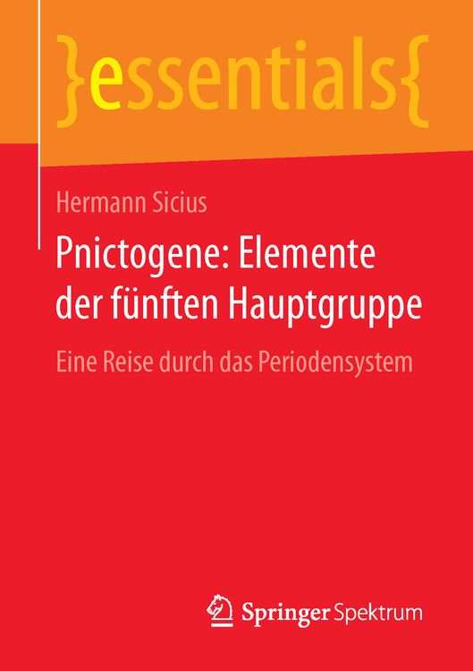 Produktbild: Pnictogene: Elemente der fünften Hauptgruppe
