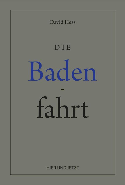 Produktbild: Die Badenfahrt