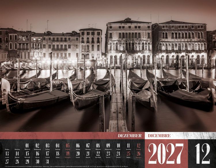 Produktbild: La Dolce Vita Kalender 2027 | Italienische Lebensart