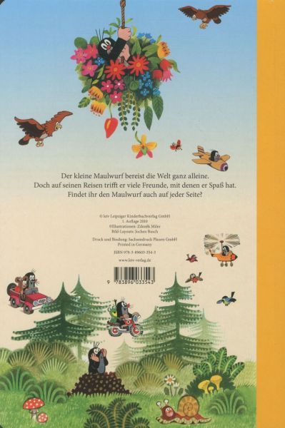 Produktbild: Das Maulwurf Reise Wimmelbuch
