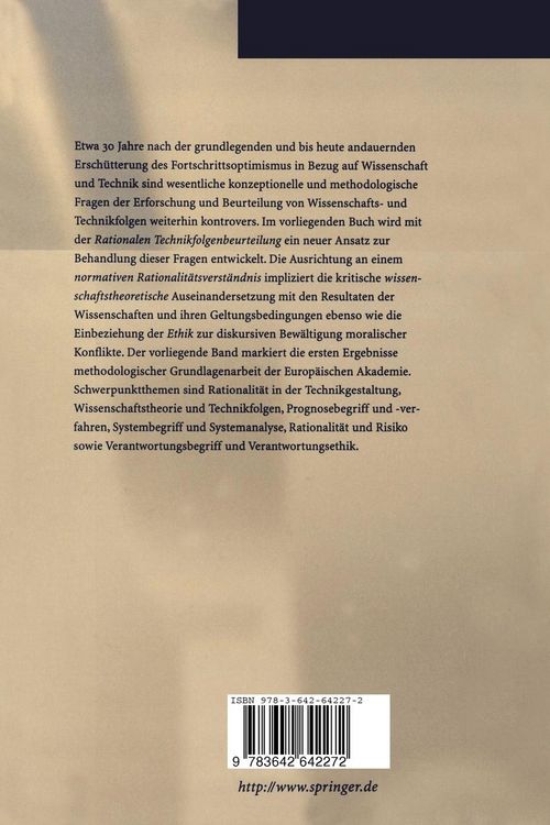 Produktbild: Rationale Technikfolgenbeurteilung