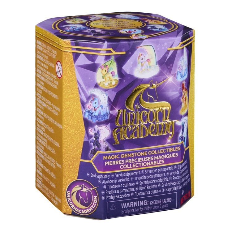 Produktbild: Unicorn Academy - Magic Gemstone Einhorn Sammelfigur, &Uuml;berraschungs-Einhorn mit Fl&uuml;geln zum Sammeln zur Netflix-Serie, Zufallsauswahl