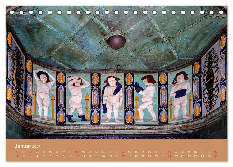 Produktbild: Leipzig - Vom Jugendstil zum Art Deco (Tischkalender 2027 DIN A5 quer), CALVENDO Monatskalender