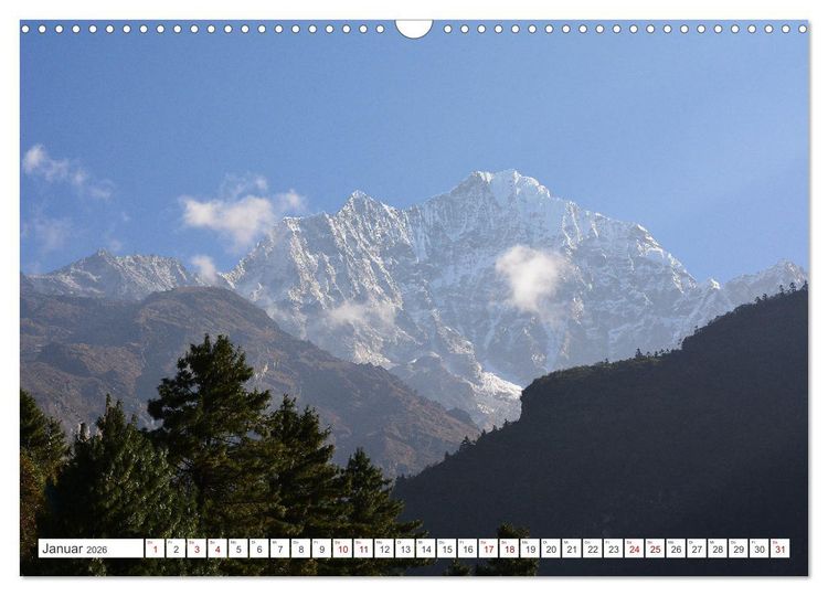 Produktbild: Im Reich des Sagarmatha (Wandkalender 2026 DIN A3 quer), CALVENDO Monatskalender