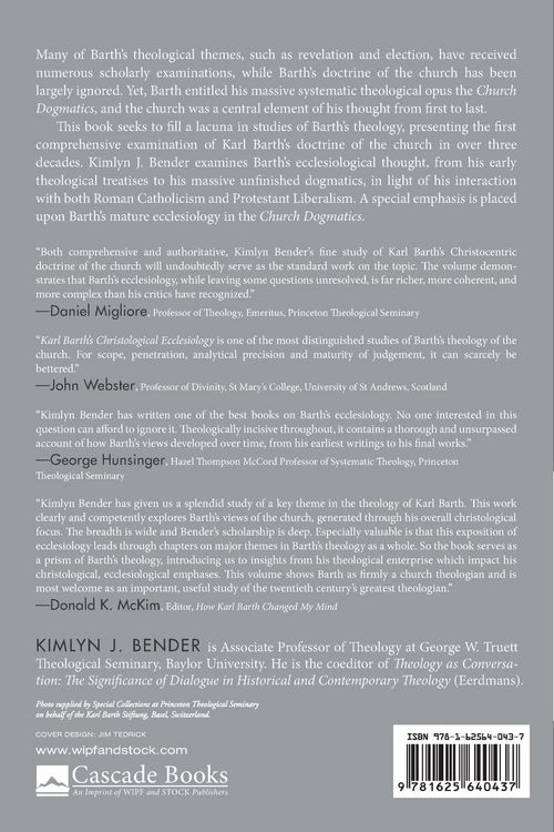 Produktbild: Karl Barth's Christological Ecclesiology