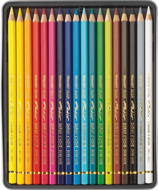 Produktbild: Caran d'Ache Buntstifte Artist PABLO 18er Set