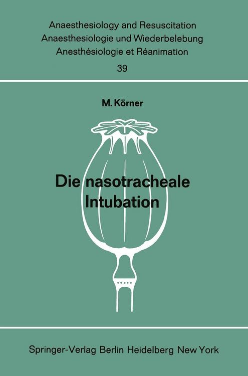 Produktbild: Die nasotracheale Intubation