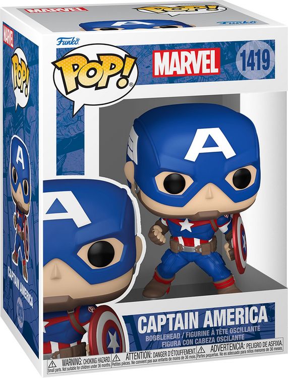 Produktbild: FUNKO POP Marvel Captain America
