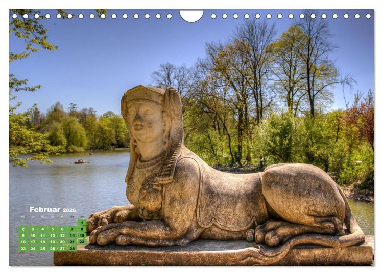 Produktbild: Park Sch&ouml;nbusch Aschaffenburg (Wandkalender 2026 DIN A4 quer), CALVENDO Monatskalender