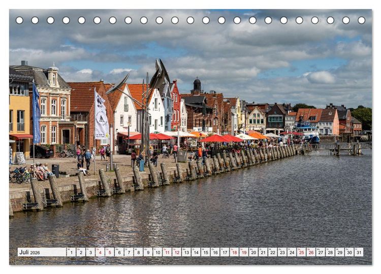 Produktbild: Schleswig-Holstein - Nordfriesland (Tischkalender 2026 DIN A5 quer), CALVENDO Monatskalender