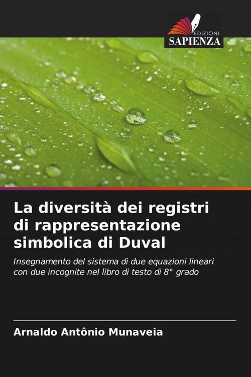 Produktbild: La diversit&agrave; dei registri di rappresentazione simbolica di Duval