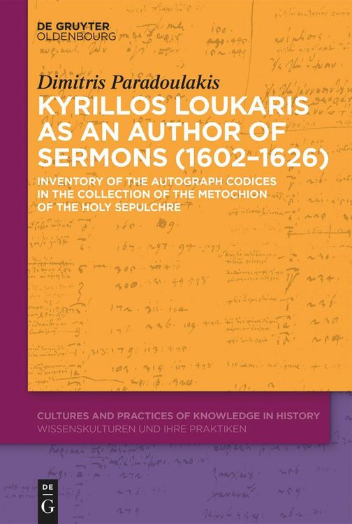 Produktbild: Kyrillos Loukaris as an Author of Sermons (1602-1626)