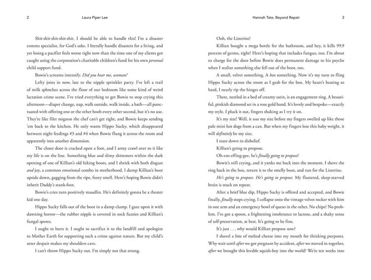 Produktbild: Hannah Tate, Beyond Repair