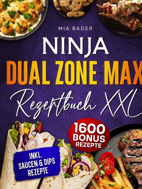 Produktbild: Das Ninja Dual Zone Max Rezeptbuch XXL